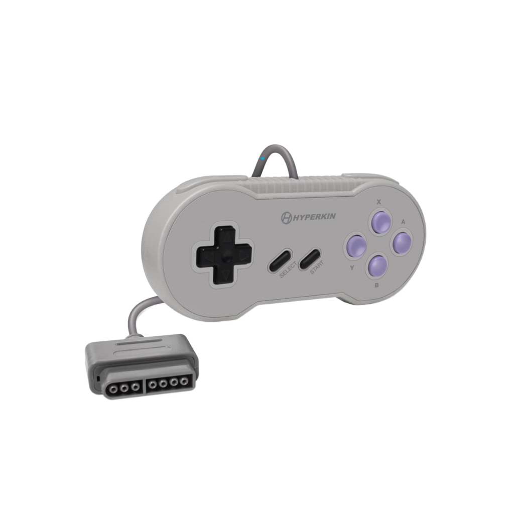 Hyperkin Scout Premium Wired Controller スーパーファミコン SNES 専用 有線コントローラー 10ftロングケーブル 全3色