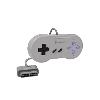 Hyperkin Scout Premium Wired Controller スーパーファミコン SNES 専用 有線コントローラー 10ftロングケーブル 全3色