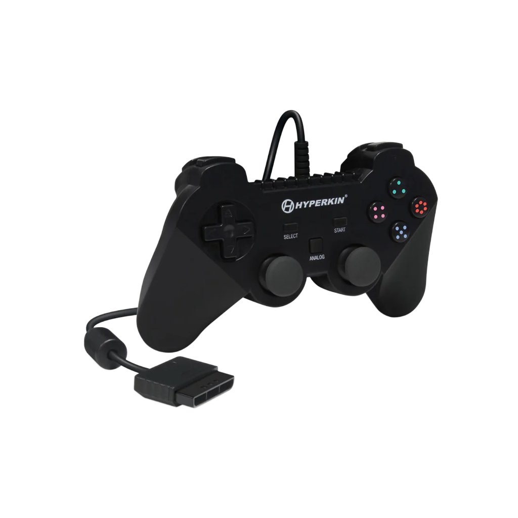 HYPERKIN Brave Warrior PS2専用有線コントローラ Black