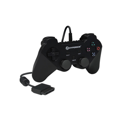 HYPERKIN Brave Warrior PS2専用有線コントローラ Black