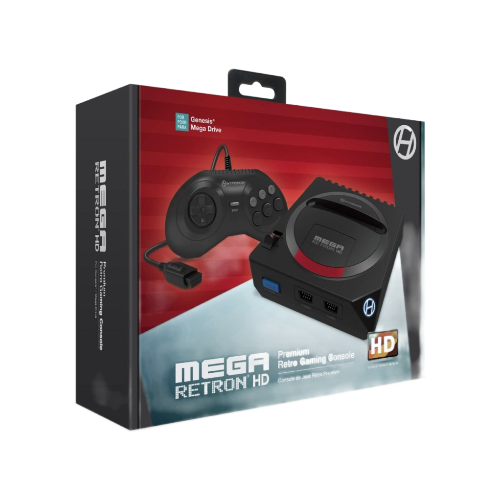 Hyperkin MegaRetroN HD レトロゲーム互換機 HDMI対応 720p HD出力 メガドライブ GENESIS対応 実機コントローラー接続可能