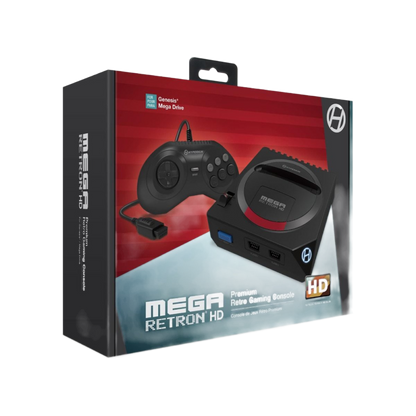 Hyperkin MegaRetroN HD レトロゲーム互換機 HDMI対応 720p HD出力 メガドライブ GENESIS対応 実機コントローラー接続可能