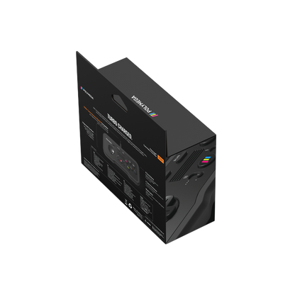 Polymega RC04 PCエンジン/TurboGrafx-16互換 有線コントローラー 2/6ボタンモード切替 ターボ機能搭載 2.4mケーブル [EM04モジュール同梱版と同仕様] PM-RC04-01