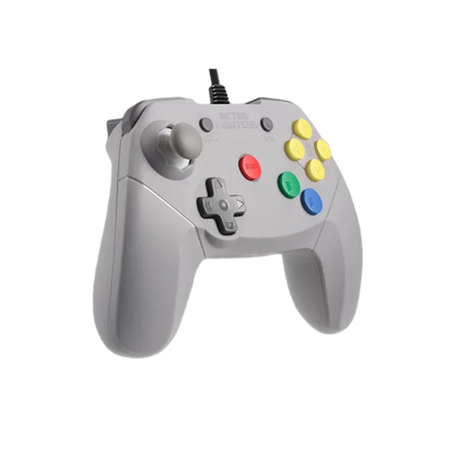 Retro Fighters Brawler64 Wireless Edition｜Nintendo 64対応 次世代ワイヤレスコントローラー 2.4GHzワイヤレス 超高速ターボ機能 メモリーパック対応 USB-C充電 内蔵充電池10時間以上駆動 全4色