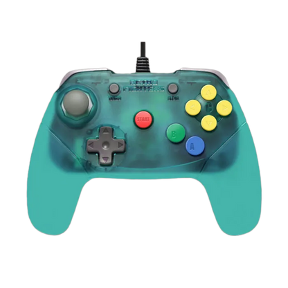 Retro Fighters Brawler64 Wireless Edition｜Nintendo 64対応 次世代ワイヤレスコントローラー 2.4GHzワイヤレス 超高速ターボ機能 メモリーパック対応 USB-C充電 内蔵充電池10時間以上駆動 全4色
