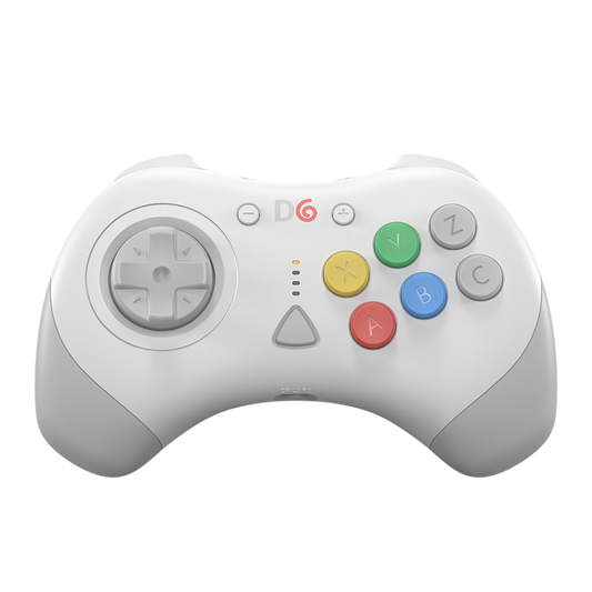 Retro Fighters® D6 Dreamcast｜Dreamcast®/Nintendo Switch™/Switch 2™/PC対応 ワイヤレス6ボタンファイティングコントローラー 2.4GHzワイヤレス Kailh® 超低遅延 全2色