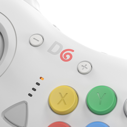 Retro Fighters® D6 Dreamcast｜Dreamcast®/Nintendo Switch™/Switch 2™/PC対応 ワイヤレス6ボタンファイティングコントローラー 2.4GHzワイヤレス Kailh® 超低遅延 全2色