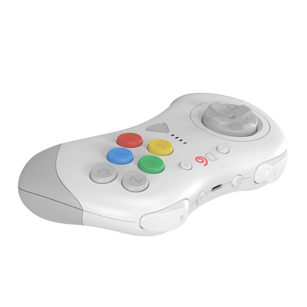 Retro Fighters® D6 Dreamcast｜Dreamcast®/Nintendo Switch™/Switch 2™/PC対応 ワイヤレス6ボタンファイティングコントローラー 2.4GHzワイヤレス Kailh® 超低遅延 全2色