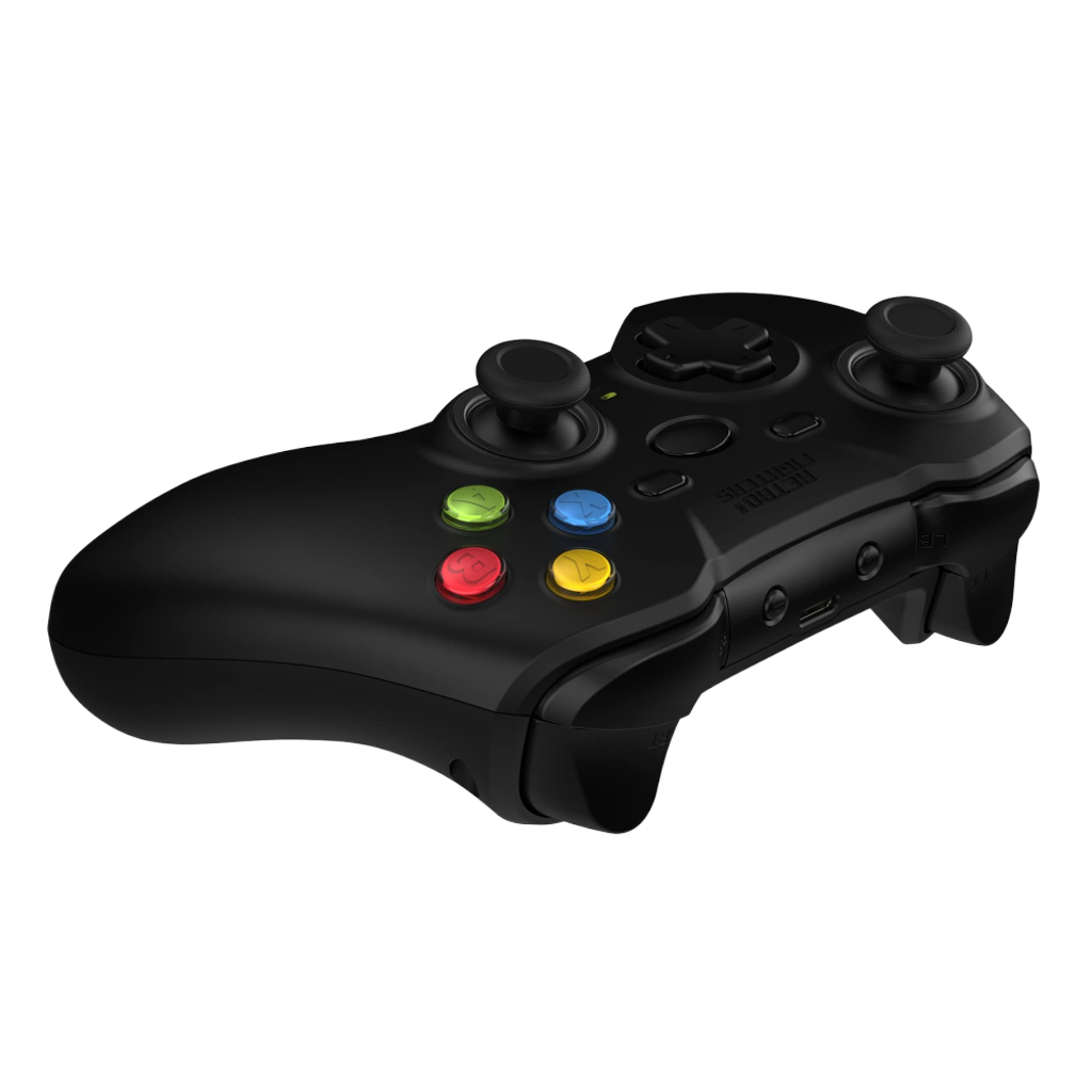 Retro Fighters® Hunter 360（ハンター360）｜Xbox 360®/PC対応 次世代ワイヤレスコントローラー 2.4GHzワイヤレス 1000Hzポーリングレート 超低遅延 ホールエフェクトスティック ドリフトなし 振動強度調整 USB-A レシーバー付属 全3色