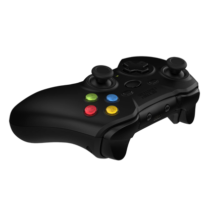 Retro Fighters® Hunter 360（ハンター360）｜Xbox 360®/PC対応 次世代ワイヤレスコントローラー 2.4GHzワイヤレス 1000Hzポーリングレート 超低遅延 ホールエフェクトスティック ドリフトなし 振動強度調整 USB-A レシーバー付属 全3色