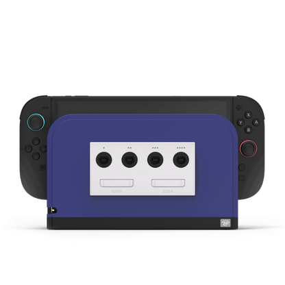 Retro Fighters Battle Dock for Switch2｜Nintendo Switch 2用 GameCube コントローラーアダプター 4ポート接続 超低遅延 交換式フェイスプレート4色付属