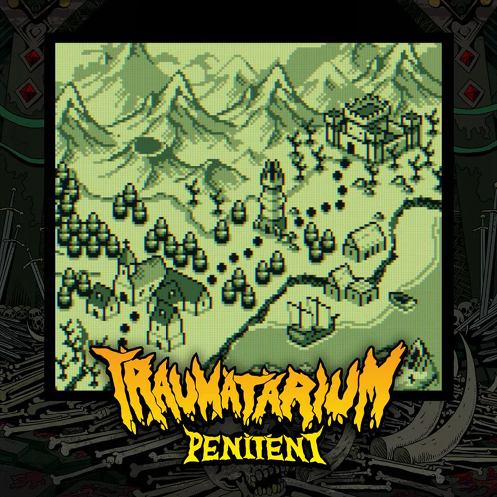 【30％OFF】ModRetro Traumatarium Penitent トラウマタリウム ペニテント GB GBC Chromatic 互換 カートリッジ レトロゲーム 3Dダンジョン RPG ダンジョンクローラー 英語版