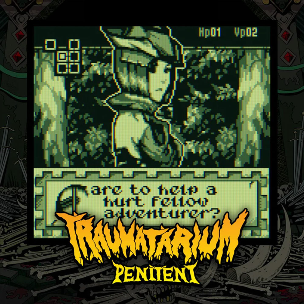【30％OFF】ModRetro Traumatarium Penitent トラウマタリウム ペニテント GB GBC Chromatic 互換 カートリッジ レトロゲーム 3Dダンジョン RPG ダンジョンクローラー 英語版