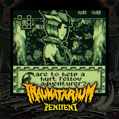 【30％OFF】ModRetro Traumatarium Penitent トラウマタリウム ペニテント GB GBC Chromatic 互換 カートリッジ レトロゲーム 3Dダンジョン RPG ダンジョンクローラー 英語版