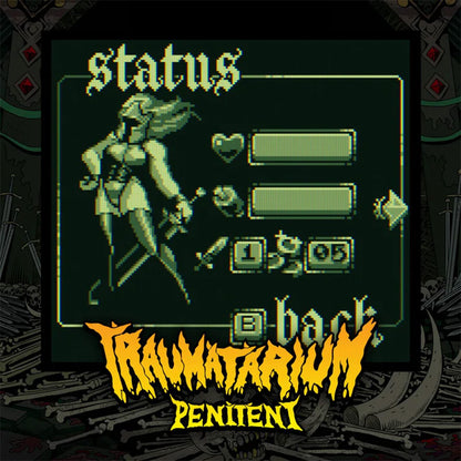 【30％OFF】ModRetro Traumatarium Penitent トラウマタリウム ペニテント GB GBC Chromatic 互換 カートリッジ レトロゲーム 3Dダンジョン RPG ダンジョンクローラー 英語版