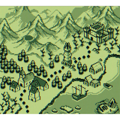 【30％OFF】ModRetro Traumatarium Penitent トラウマタリウム ペニテント GB GBC Chromatic 互換 カートリッジ レトロゲーム 3Dダンジョン RPG ダンジョンクローラー 英語版