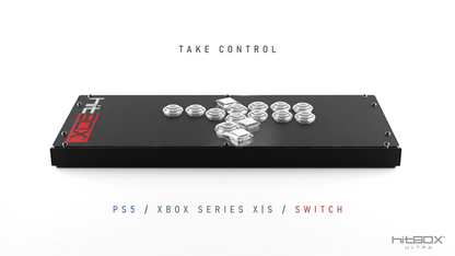 HitBox Ultra V.2 コントローラ 高精度入力対応 格闘ゲーム専用 コントローラ | PlayStation 5 / Switch2 / PC/Steam 対応 | プロゲーマー推奨 デザイン | ヒットボックス公式