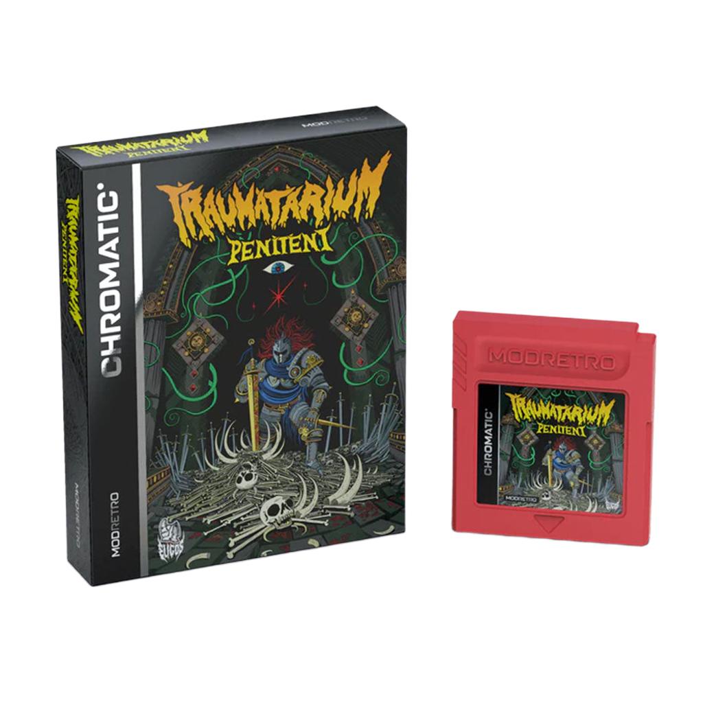 【30％OFF】ModRetro Traumatarium Penitent トラウマタリウム ペニテント GB GBC Chromatic 互換 カートリッジ レトロゲーム 3Dダンジョン RPG ダンジョンクローラー 英語版