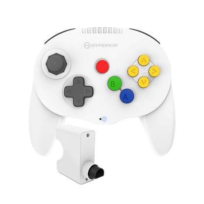 Hyperkin Admiral Premium BT Controller N64専用Bluetoothワイヤレスコントローラー Switch PC対応 2ハンドルデザイン 全4色 ハイパーキン