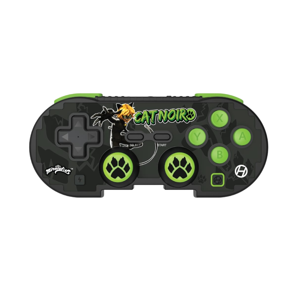 Hyperkin ピクセルアート Bluetooth ワイヤレスゲームコントローラー｜公式ミラキュラス シャノワール エディション