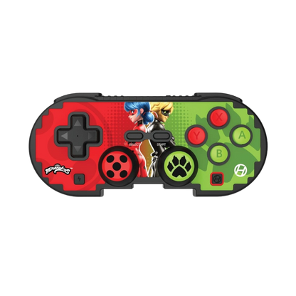 Hyperkin ピクセルアート Bluetooth ワイヤレスゲームコントローラー｜公式ミラキュラス レディバグ＆シャノワール エディション