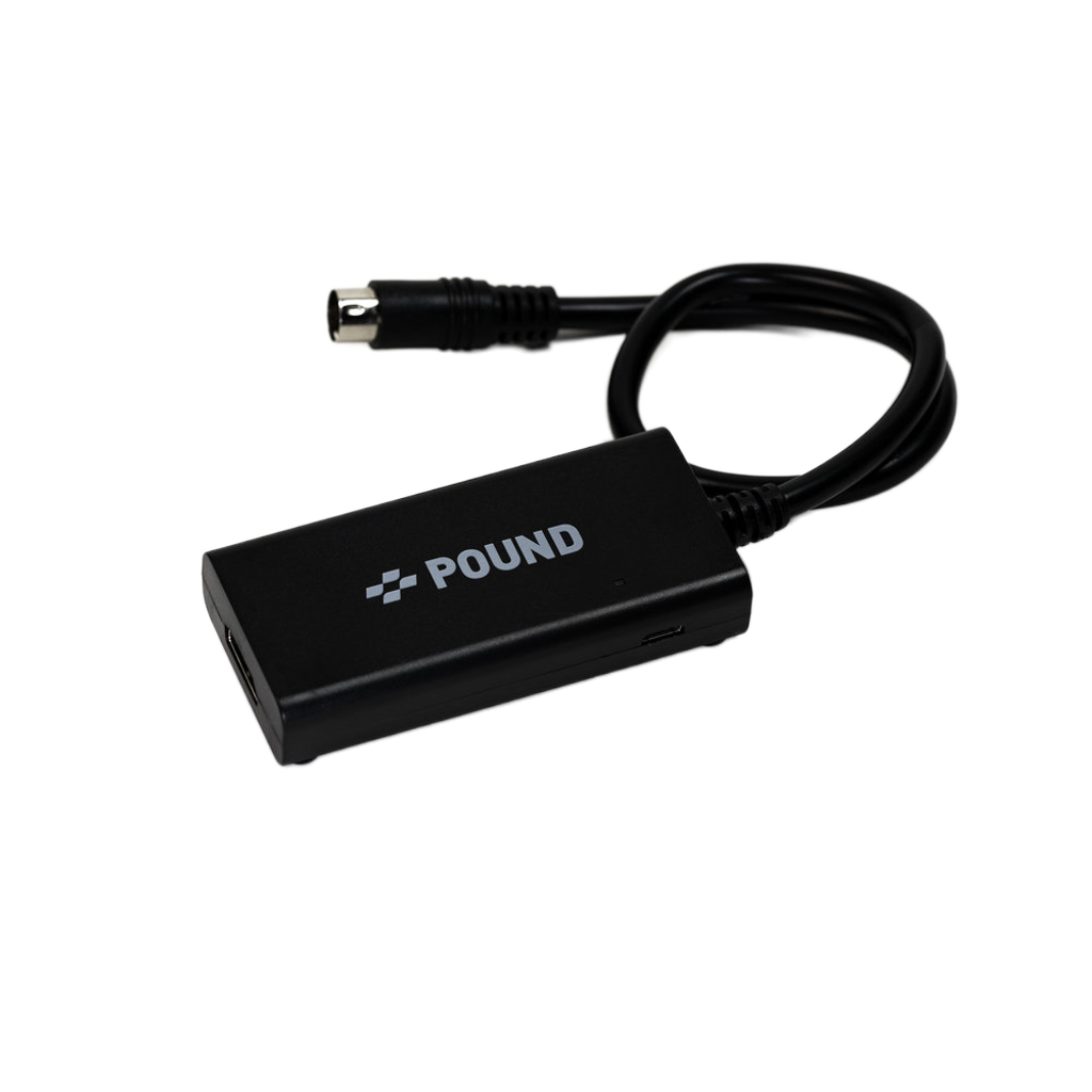 Pound Technology HD Link Cable for Sega Genesis｜Sega Genesis 1/2/3全モデル対応 HDMI変換ケーブル 720pアップスケーリング ネイティブRGB高画質 Genesis1アダプター付属