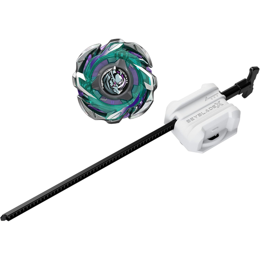 ベイブレードX リーパーライノ C 4-55D CX スターターパック ランチャー付属 BEYBLADE X Reaper Rhino ディフェンスタイプ 右回転 3分割CXブレード カスタマイズ Hasbro 海外版