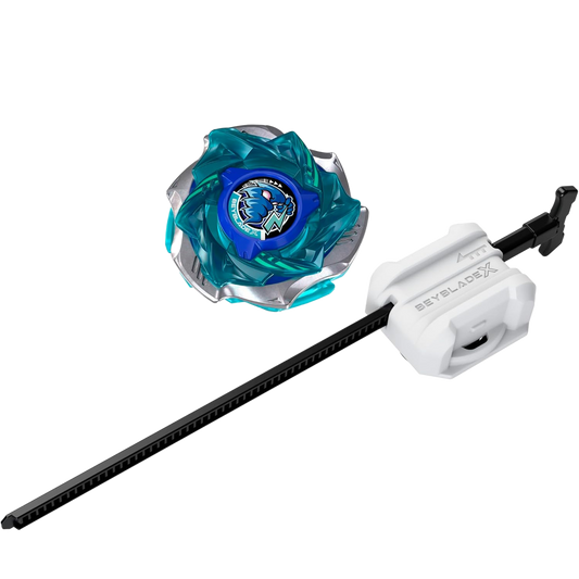 ベイブレードX ハリケーンエンリル IS 7-55T CXインフィニティ スターターパック ランチャー付属 BEYBLADE X Hurricane Enlil バランスタイプ 右回転 4分割ブレード カスタマイズ Hasbro 海外版