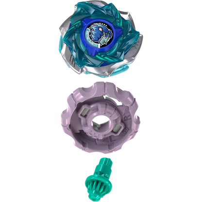 ベイブレードX ハリケーンエンリル IS 7-55T CXインフィニティ スターターパック ランチャー付属 BEYBLADE X Hurricane Enlil バランスタイプ 右回転 4分割ブレード カスタマイズ Hasbro 海外版