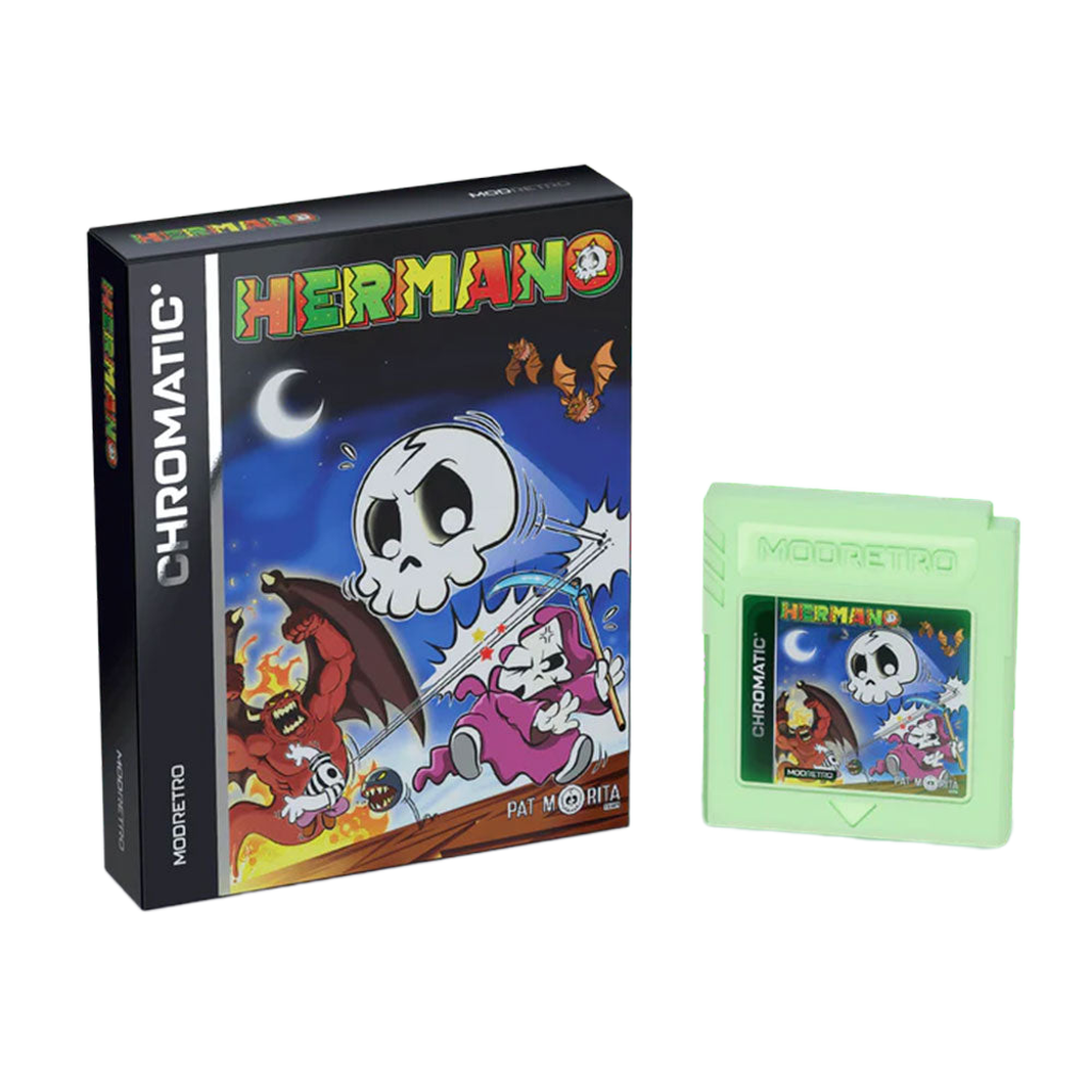 【30％OFF】ModRetro Hermano エルマノ GB GBC Chromatic 互換 カートリッジ レトロゲーム 2D横スクロール アクションゲーム