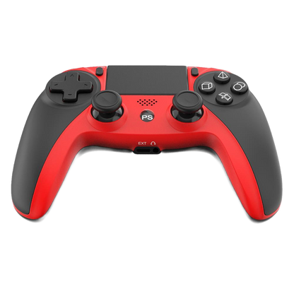 【SALE】PS4専用 ワイヤレス ゲームコントローラ レッド/ Wireless Game Controller For PS4 RED サードパーティー社製