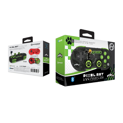 Hyperkin ピクセルアート Bluetooth ワイヤレスゲームコントローラー｜公式ミラキュラス シャノワール エディション