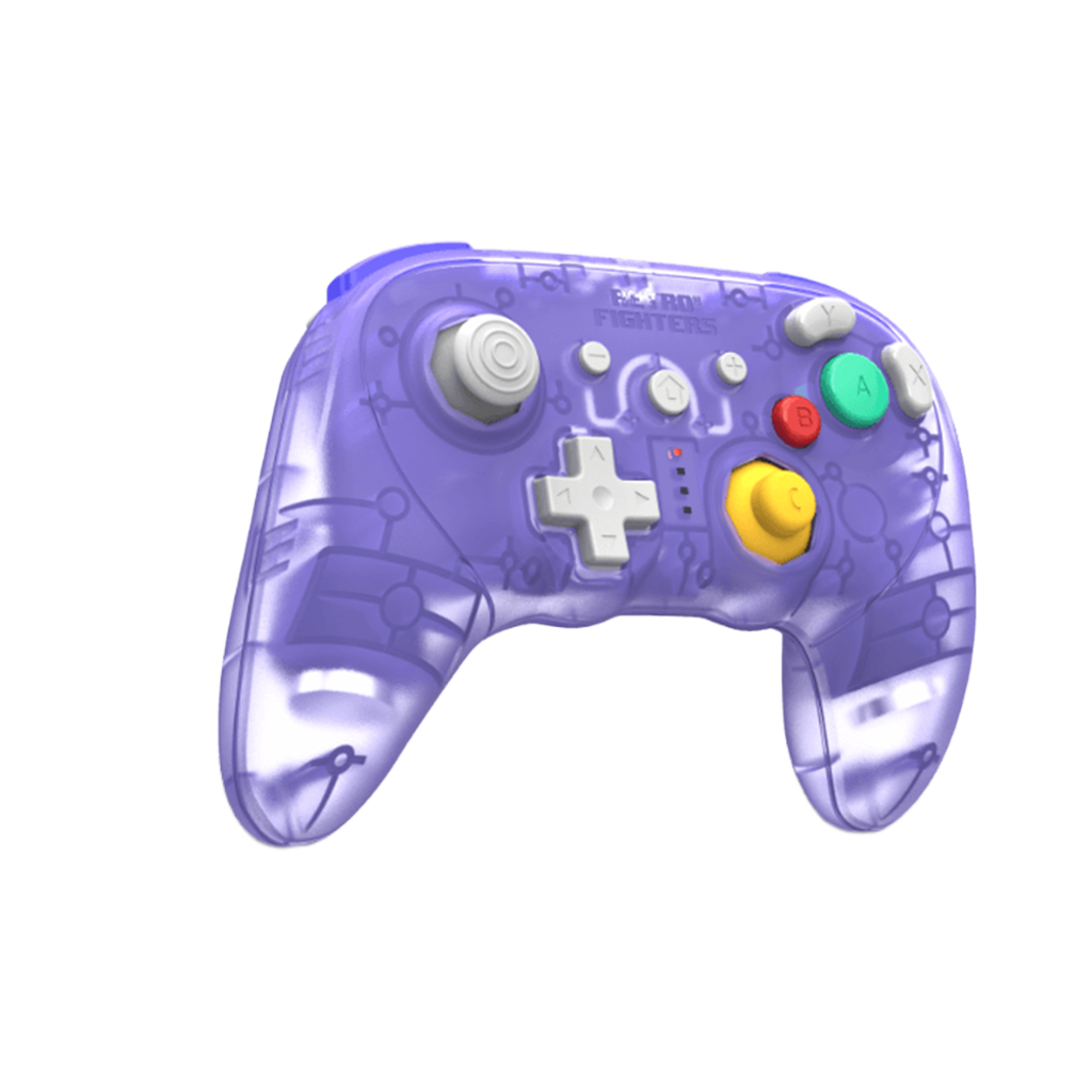 Retro Fighters BattlerGC Pro｜GameCube/Wii/Switch/Switch 2/PC対応 ワイヤレスコントローラー デュアルワイヤレス（2.4GHz＆Bluetooth）ホールエフェクトスティック 背面ボタン搭載 全4色