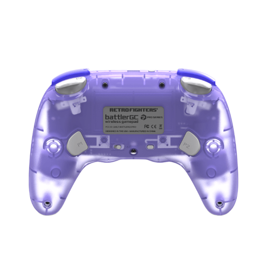 Retro Fighters BattlerGC Pro｜GameCube/Wii/Switch/Switch 2/PC対応 ワイヤレスコントローラー デュアルワイヤレス（2.4GHz＆Bluetooth）ホールエフェクトスティック 背面ボタン搭載 全4色