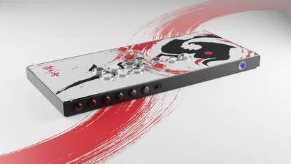 Hit Box PC Beast Box｜PC専用 梅原大吾コラボ 全ボタン式アーケードコントローラー C.O.M.B.O.サイレントボタン搭載 0.3mm高速反応 27mmスリム設計 FGCアダプター対応