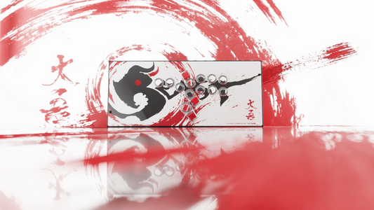 Hit Box PC Beast Box｜PC専用 梅原大吾コラボ 全ボタン式アーケードコントローラー C.O.M.B.O.サイレントボタン搭載 0.3mm高速反応 27mmスリム設計 FGCアダプター対応
