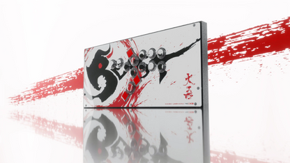 Hit Box PC Beast Box｜PC専用 梅原大吾コラボ 全ボタン式アーケードコントローラー C.O.M.B.O.サイレントボタン搭載 0.3mm高速反応 27mmスリム設計 FGCアダプター対応