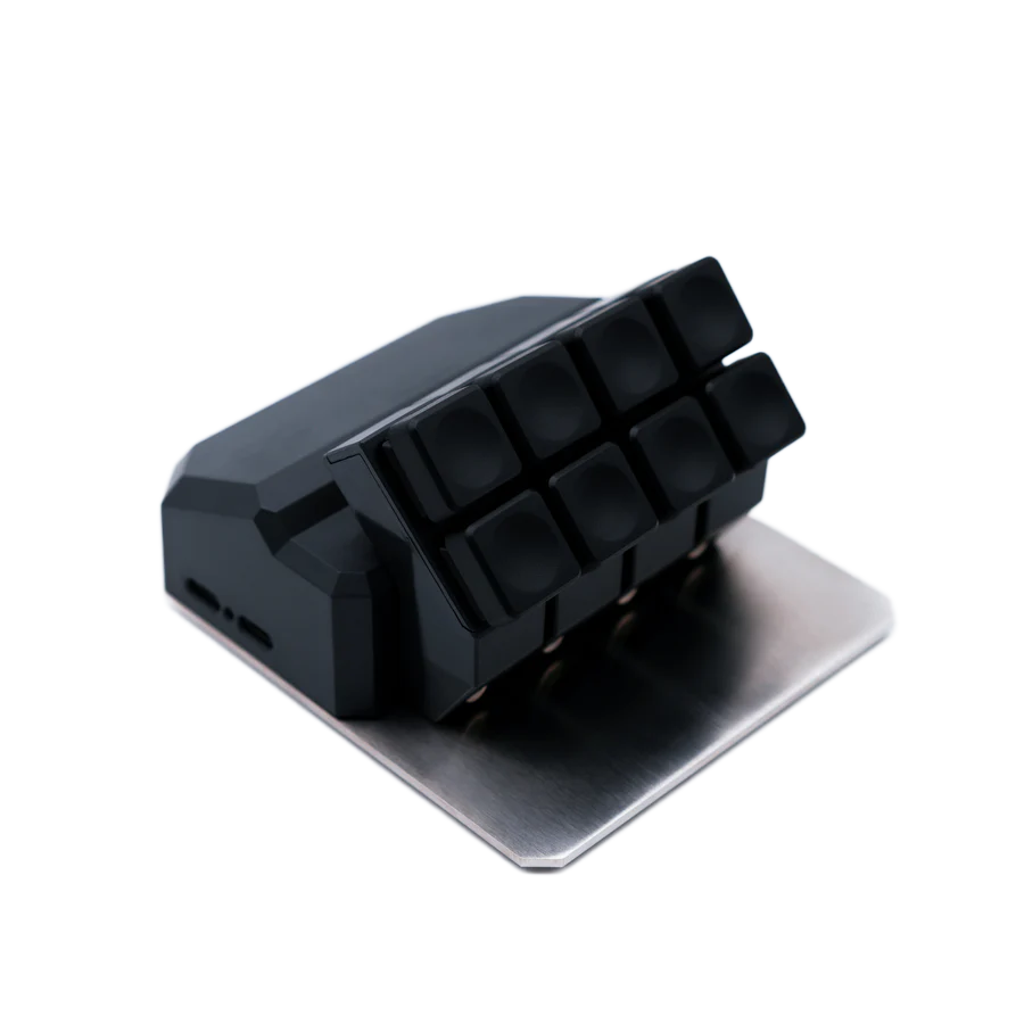 MoveMaster ButtonCommander 8ボタン拡張モジュール RSG1専用 追加デバイス カスタイマイズ対応 USB接続 高精度操作向けアクセサリー ドイツ製 ムーブマスター ボタンコマンダー【左手仕様】