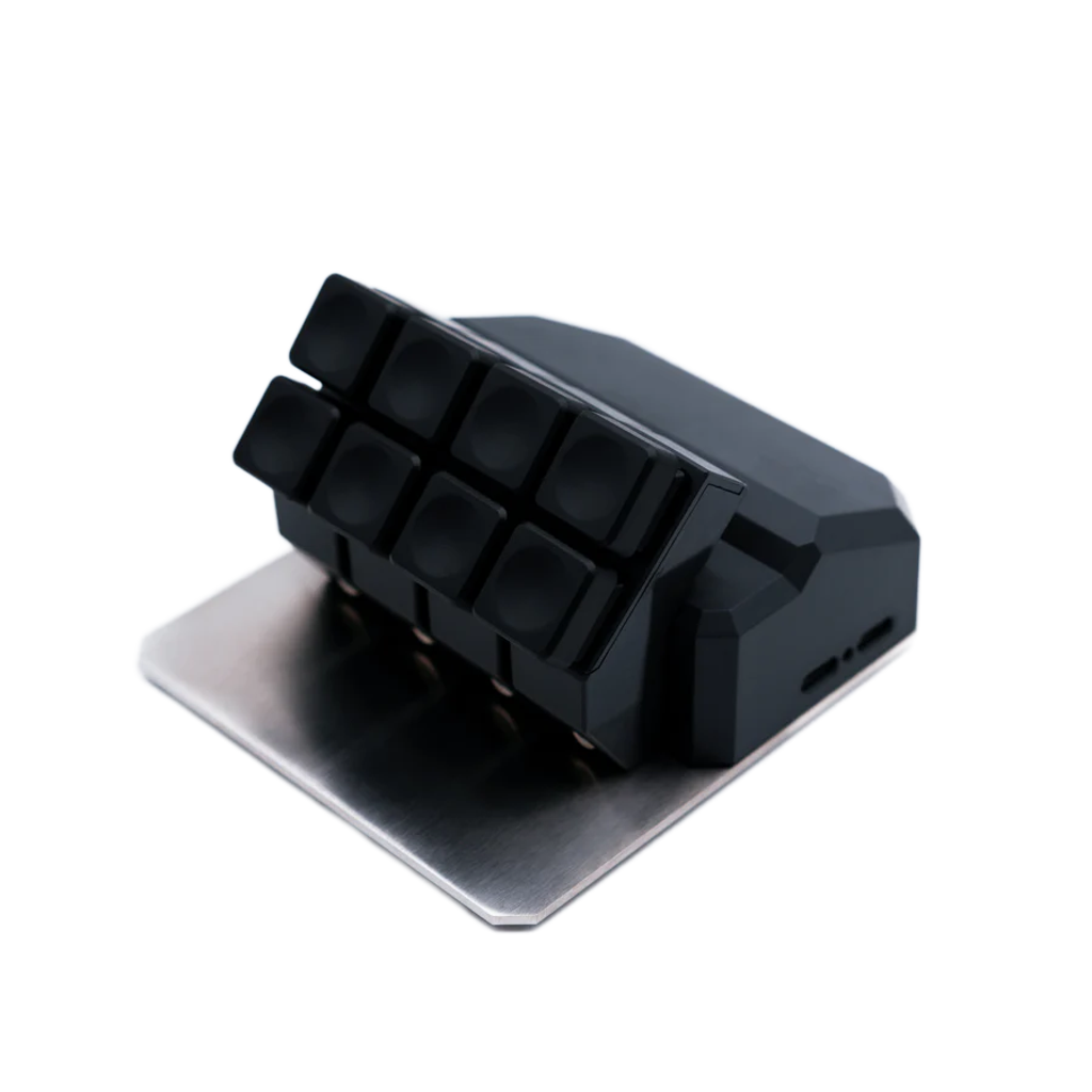 MoveMaster ButtonCommander 8ボタン拡張モジュール RSG1専用 追加デバイス カスタイマイズ対応 USB接続 高精度操作向けアクセサリー ドイツ製 ムーブマスター ボタンコマンダー【左手仕様】