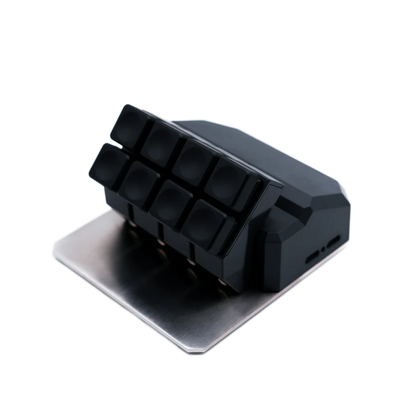 MoveMaster ButtonCommander 8ボタン拡張モジュール RSG1専用 追加デバイス カスタイマイズ対応 USB接続 高精度操作向けアクセサリー ドイツ製 ムーブマスター ボタンコマンダー【左手仕様】