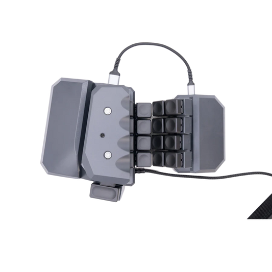 MoveMaster ButtonCommander 8ボタン拡張モジュール RSG1専用 追加デバイス カスタイマイズ対応 USB接続 高精度操作向けアクセサリー ドイツ製 ムーブマスター ボタンコマンダー【左手仕様】