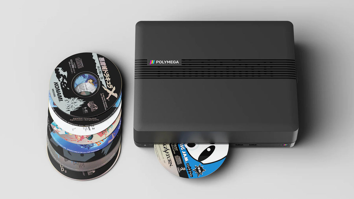 【完売】Polymega【本体 PM01 Base Unit】  ポリメガベースユニット + ワイヤレスコントローラ セット  Wireless Controller【お一人様一点限り】