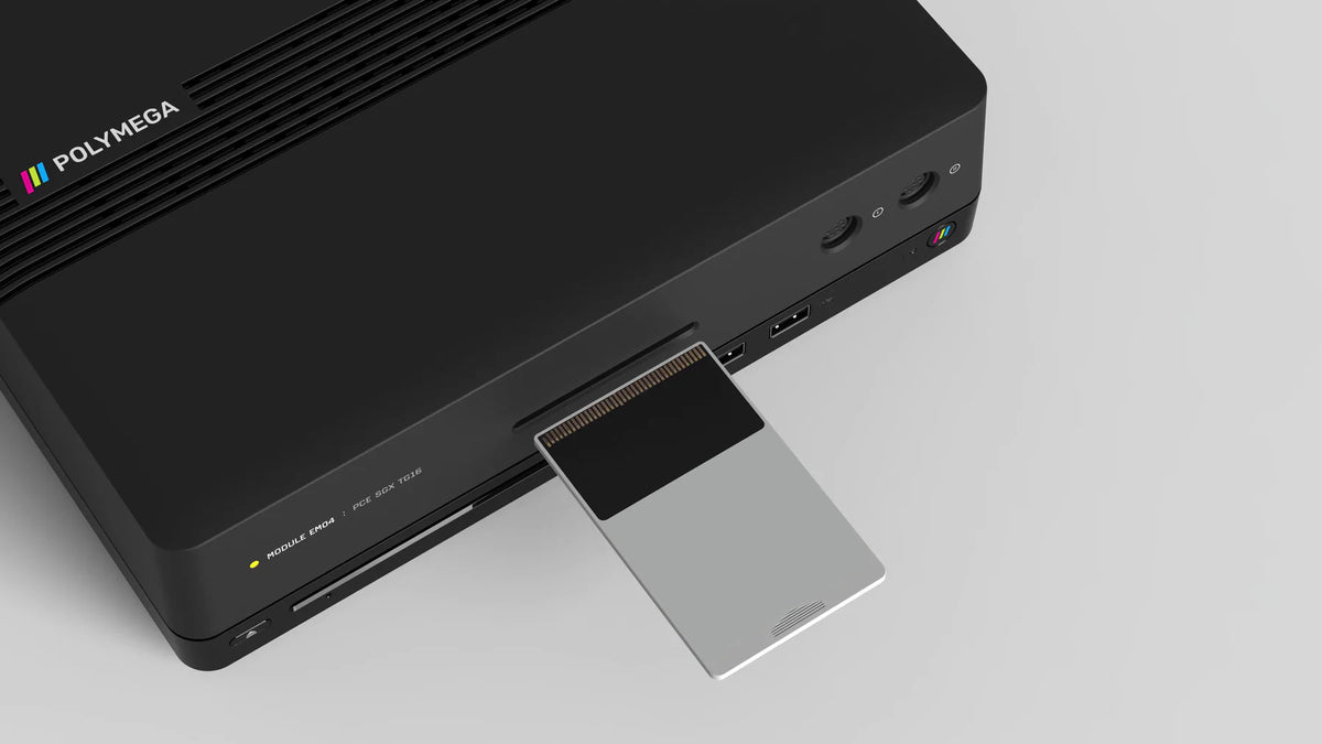 Polymega ポリメガ EM04 ターボ エレメント モジュール セット Turbo Element Module Set PCエンジン TG-16 SGX Polymega Remix対応 互換機 周辺機器【別途Polymega本体が必要です】