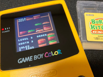 ゲームインパクト バーガーキッチンGB  ゲームボーイカラー専用ソフト