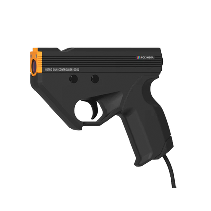 Polymega ポリメガ GC01 レトロ ガンコントローラー Retro Gun Controller シンデン Sinden 光学式 ライトガン ガンコン HDTV 軽量 2.4mケーブル 互換機 周辺機器【Remixにも後日対応】