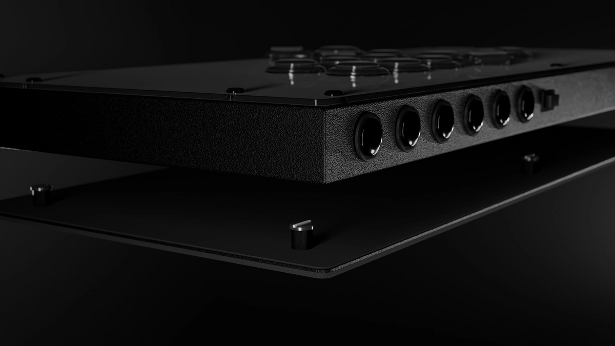Hit Box PC Hit Box｜PC専用 元祖レバーレスアーケードコントローラー 全ボタン式 C.O.M.B.O.サイレントボタン搭載 0.3mm高速反応 4種SOCDモード 27mmスリム設計 FGCアダプター対応