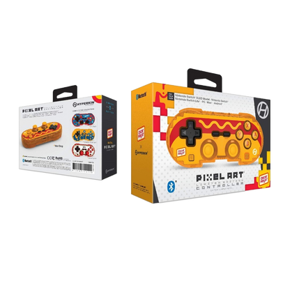 Hyperkin 限定版 ピクセルアート Bluetooth ワイヤレスゲームコントローラー｜公式オスカーマイヤー（ホットドッグ）エディション