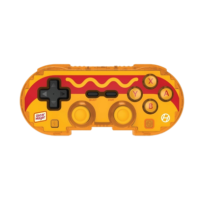 Hyperkin 限定版 ピクセルアート Bluetooth ワイヤレスゲームコントローラー｜公式オスカーマイヤー（ホットドッグ）エディション