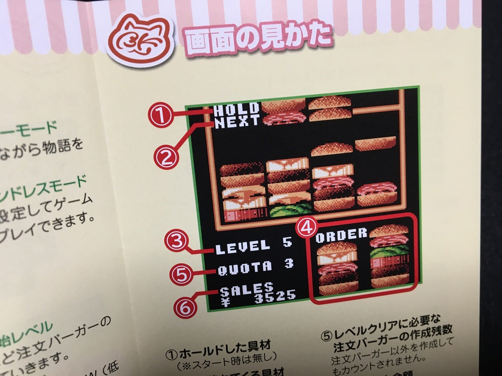 ゲームインパクト バーガーキッチンGB  ゲームボーイカラー専用ソフト