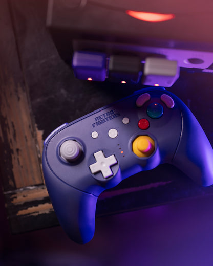 Retro Fighters BattlerGC Pro｜GameCube/Wii/Switch/Switch 2/PC対応 ワイヤレスコントローラー デュアルワイヤレス（2.4GHz＆Bluetooth）ホールエフェクトスティック 背面ボタン搭載 全4色